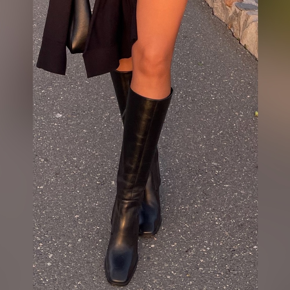 Zara knee high boots